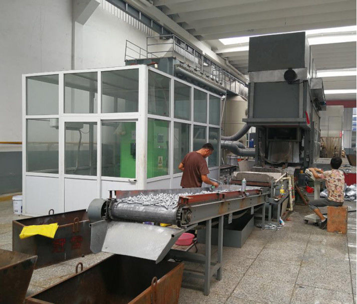 ISO9001 Hot Dip Galvanizing Production Line Steel Plate Coating Machine