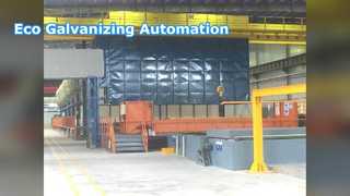 Eco Hot Dip Galvanizing Automation For Small Parts