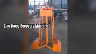 Zinc Dross Recycling Machine High Efficiency