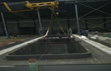 Customized Capacity Hot Dip Galvanizing System With Fume Extraction System Galvanizing