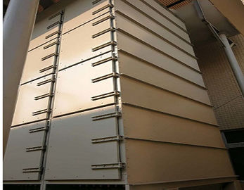 500mm Smoke Extraction System, Fume Scrubber System For Hot Dip Galvanized Line