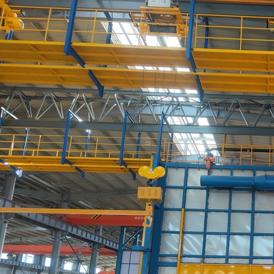 Hot Dip Galvanizing Line for Metal Wire Drawing 0.8-5.5mm