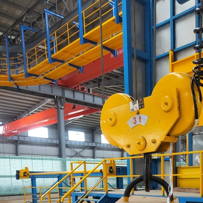 Hot Dip Galvanizing Line for Metal Wire Drawing 0-15m/min Coating Speed