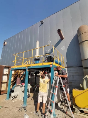 Stainless Steel Acid Vapour Extraction System 1200mm X 800mm X 1500mm for Extraction in Industrial