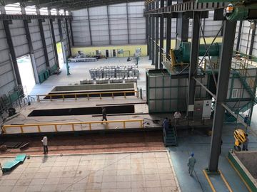 Zinc Water Tanks Hot Dip Galvanizing Line With Heating Control System
