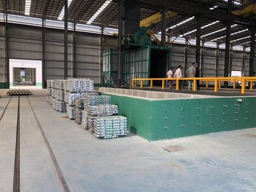 Hot Dip Galvanizing Machinery Hot Deep Galvanizing Plant With Auto Detect / Adding System