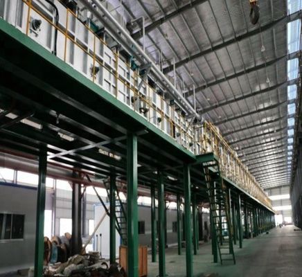 Automatic PLC Controlled Hot Dip Galvanizing Equipment Environmentally Friendly with 55000 or 110000 Sets