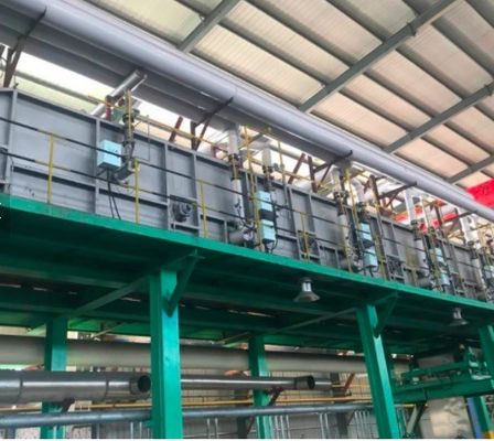 Zinc Tanks Hot Dip Galvanizing Line PLC With Heating Control System